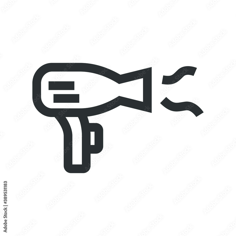 Hairdryer icon Hairdryer icon