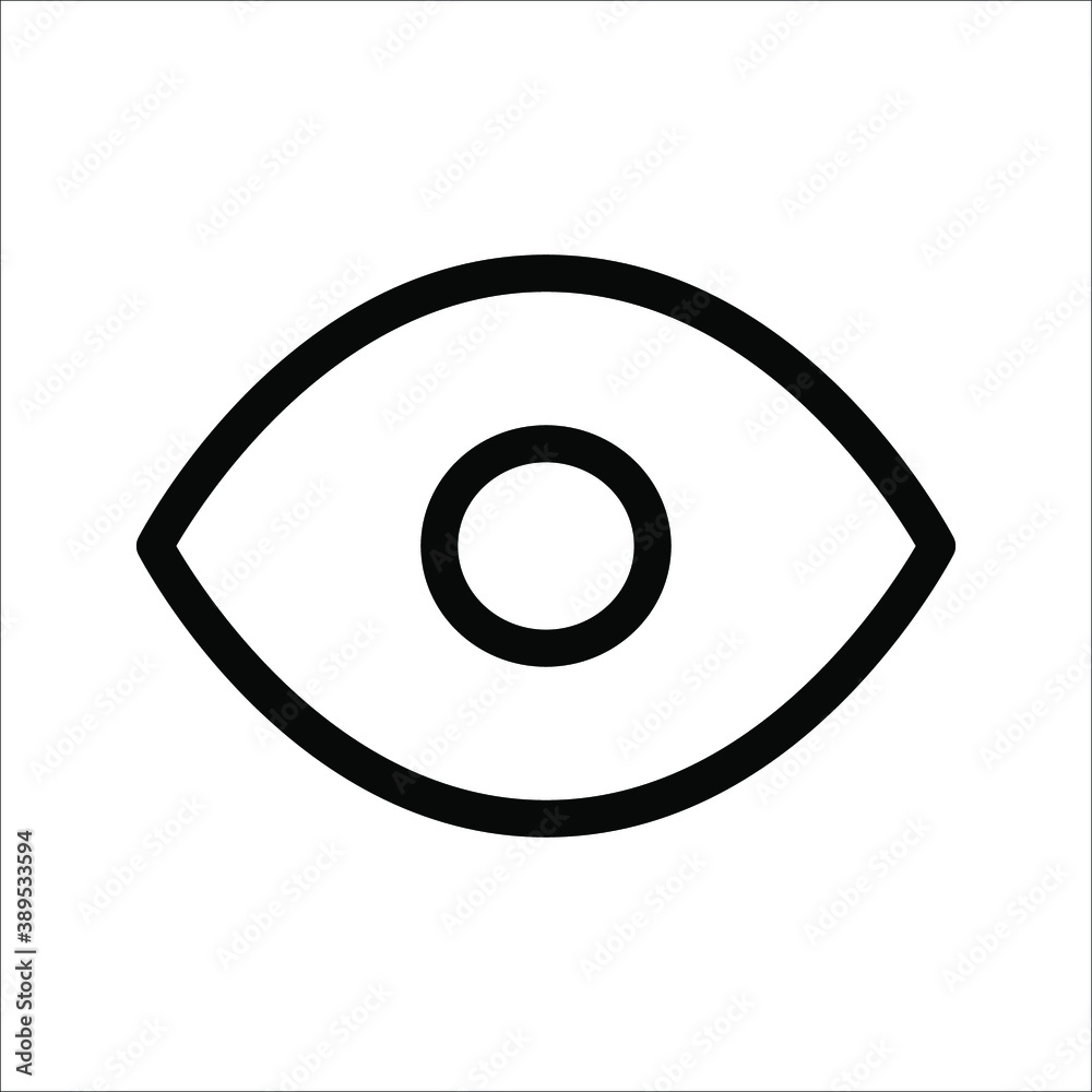 Eyes, off, outline Vector icon Eyes, off, outline Vector icon
