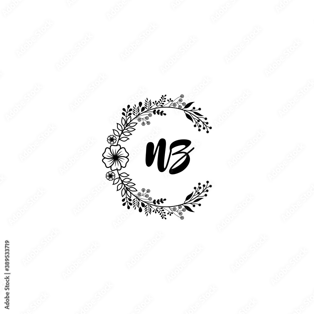 Initial NZ Handwriting, Wedding Monogram Logo Design, Modern Minimalistic and Floral templates for Invitation cards
Initial NZ Handwriting, Wedding Monogram Logo Design, Modern Minimalistic and Floral templates for Invitation cards