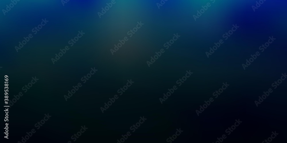 Fototapeta premium Light blue vector blurred background.