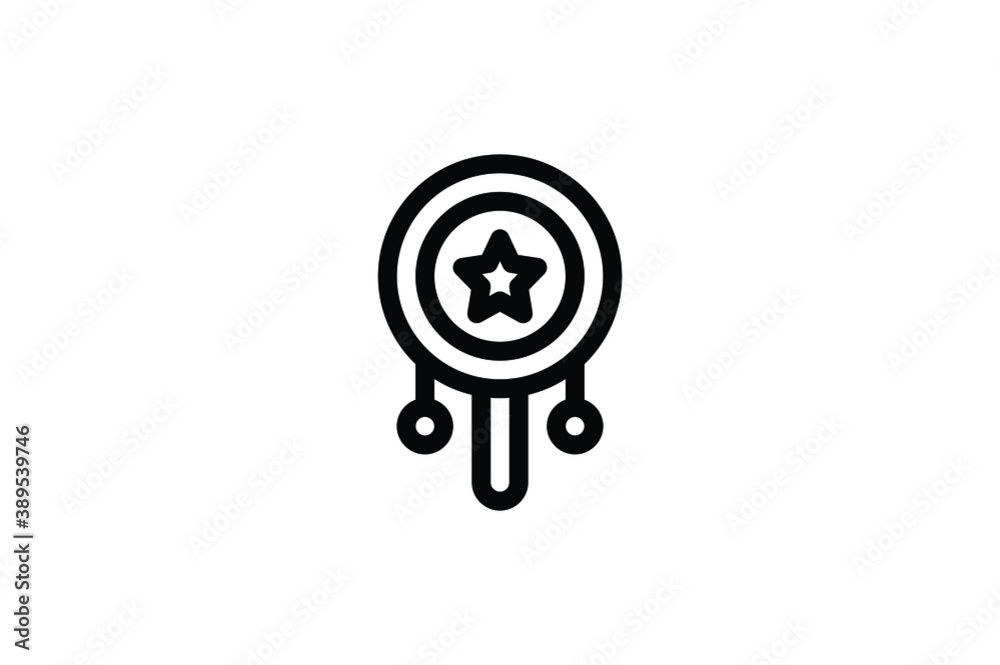 Baby Outline Icon - Rattle Baby Outline Icon - Rattle