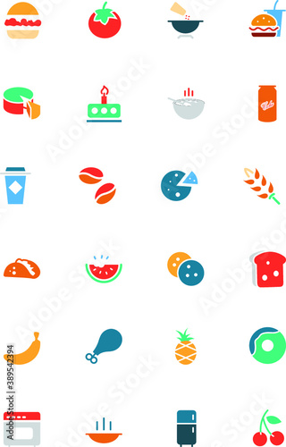 Food Vector Icons 