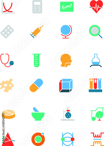 
Science Vector Icons 
