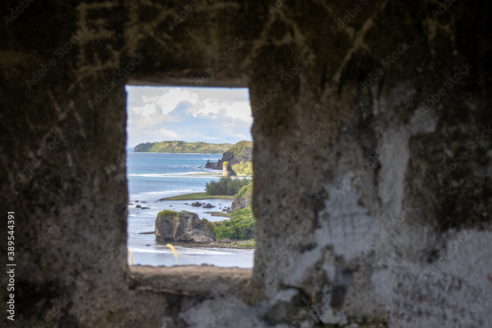 window in the sea