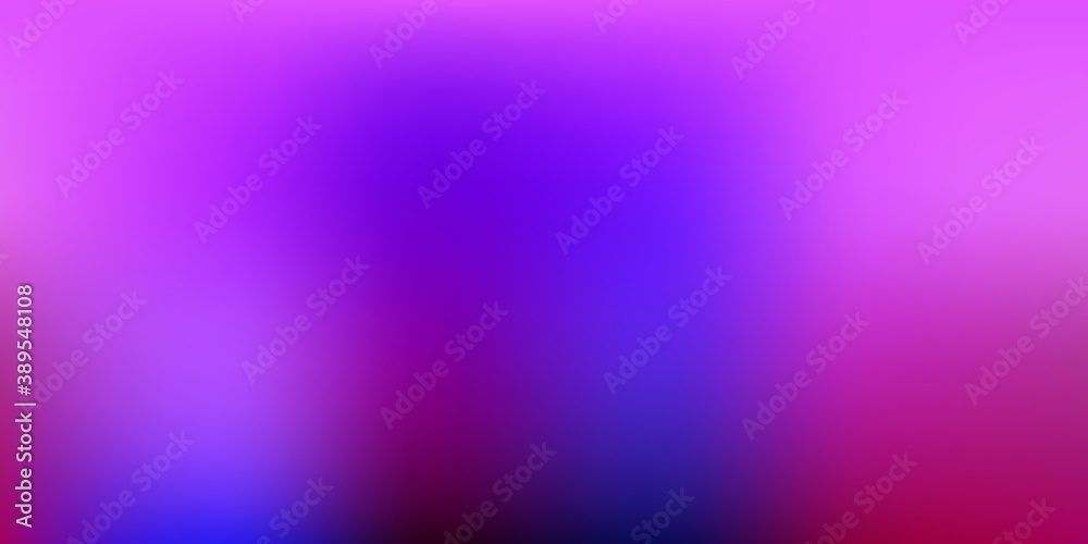 Fototapeta premium Light Blue, Red vector abstract blur texture.