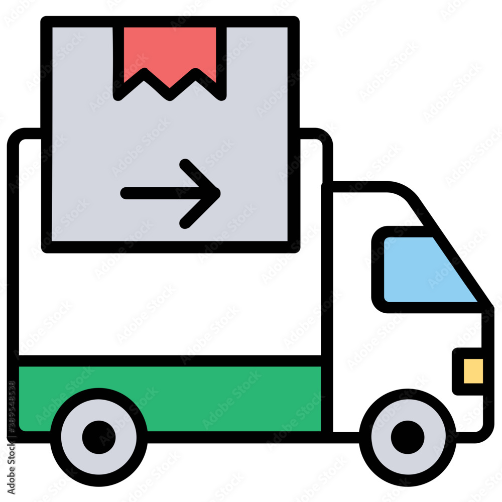 Heavy duty delivery truck showing shipping concept
Heavy duty delivery truck showing shipping concept