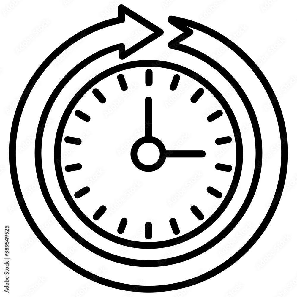 A time enclosed in an arrow, a perfect drawing for delivery processing time
A time enclosed in an arrow, a perfect drawing for delivery processing time