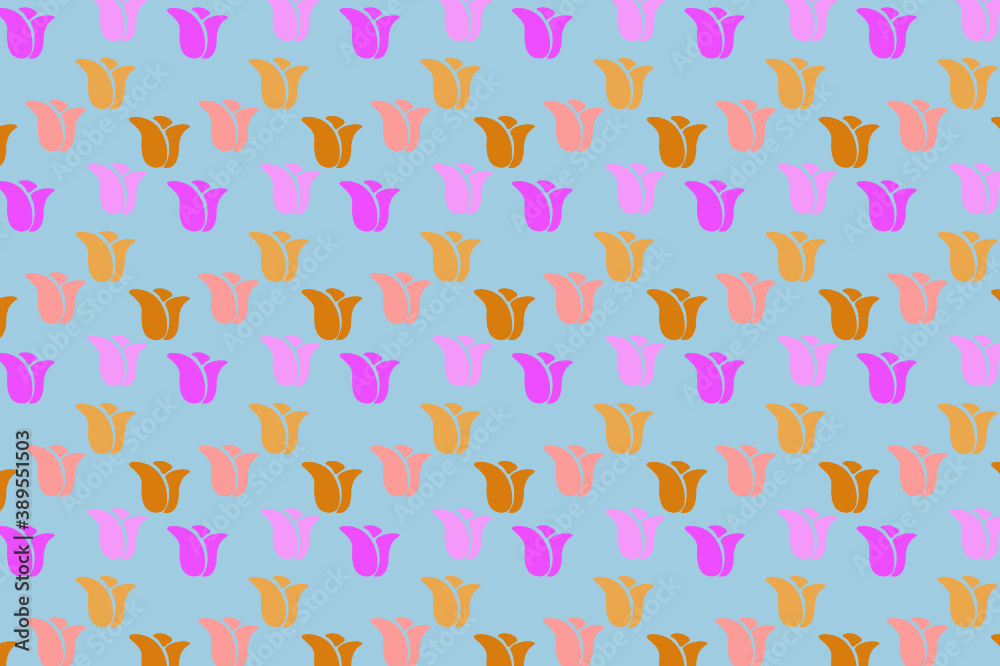 Tulip Flower Digital Paper. Suitable for backgrounds and wallpapers. Tulip Flower Digital Paper. Suitable for backgrounds and wallpapers.