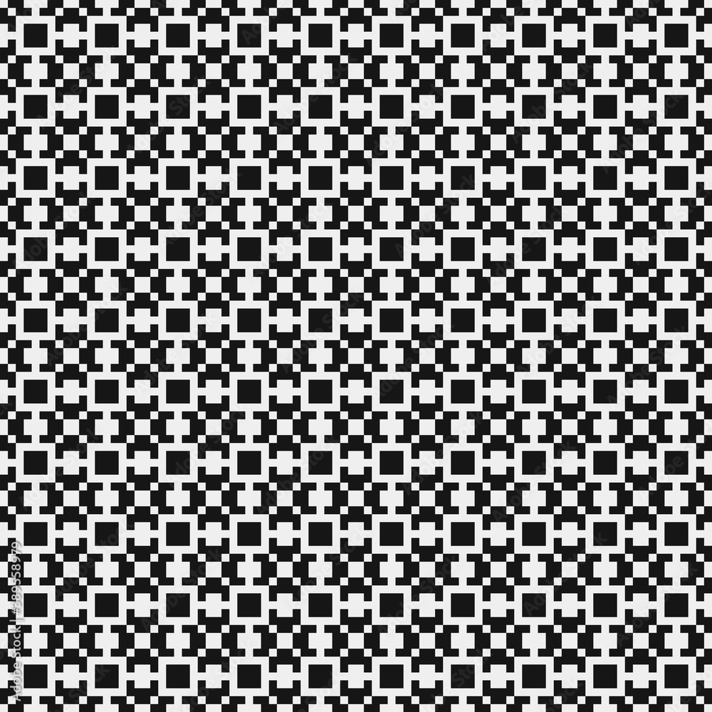 Abstract Cross Pattern Dots Logo generative computational art illustration