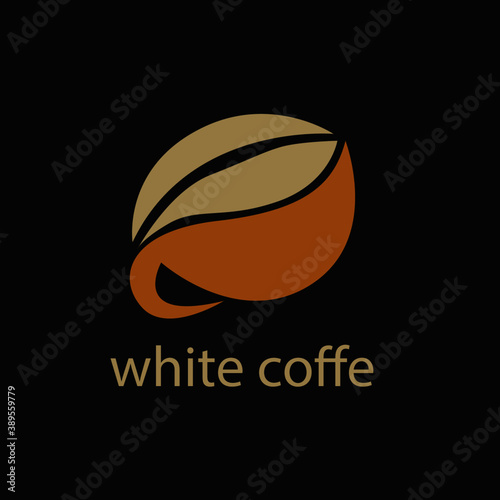 white coffe logo