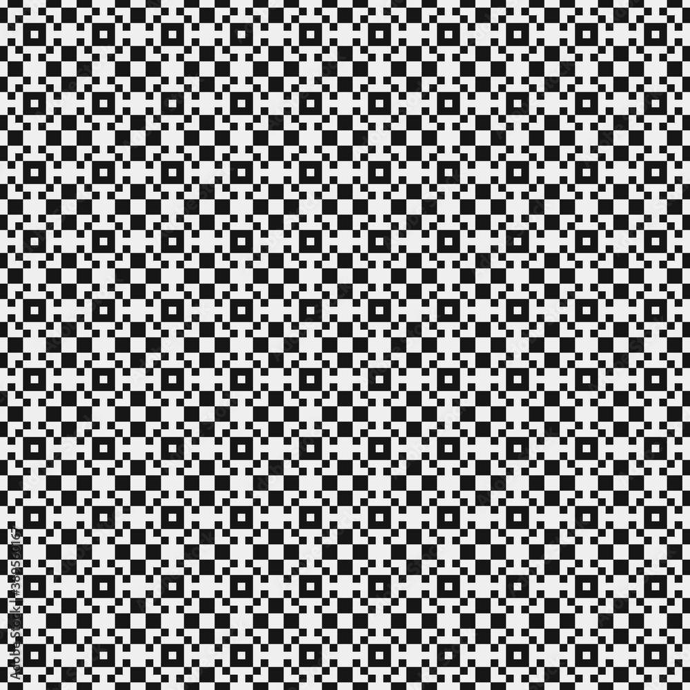 Abstract Cross Pattern Dots Logo generative computational art illustration