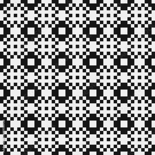 Abstract Cross Pattern Dots Logo generative computational art illustration