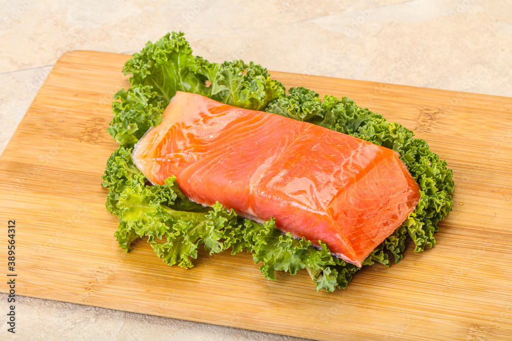 Salmon fillet slice for cooking Salmon fillet slice for cooking