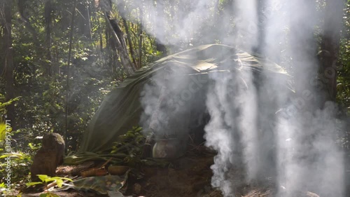 Mexican or Indian Sauna Hut photo