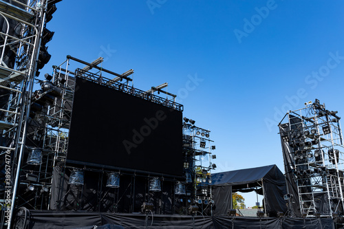 野外ステージ
