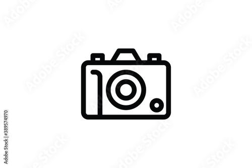 Photograph Outline Icon - Camera