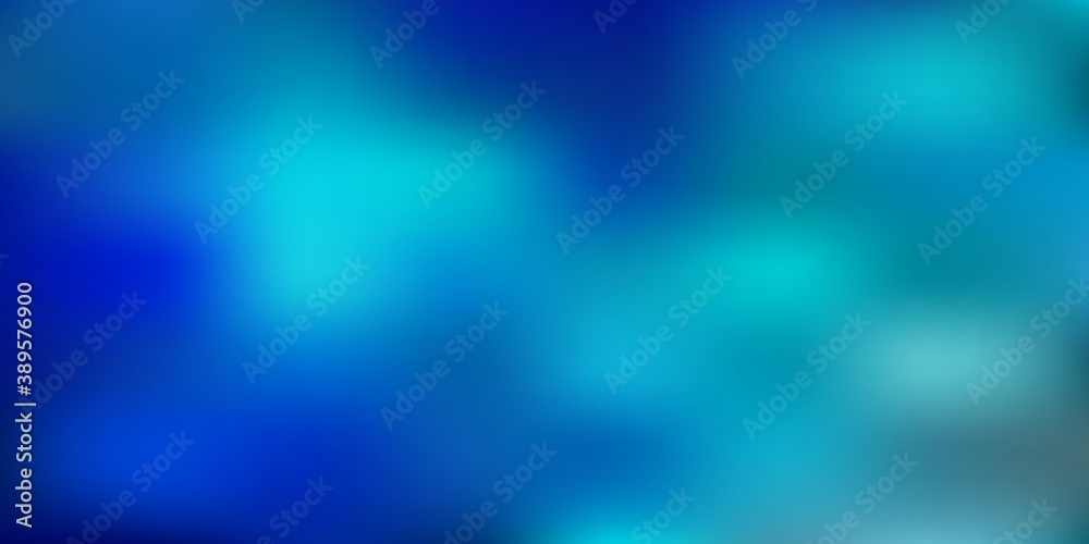 Obraz premium Light blue vector gradient blur background.