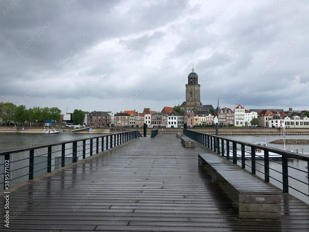 Deventer on a cloudy day
