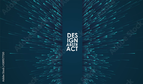 Glowing lines background