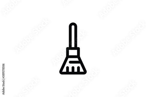 Photograph Outline Icon - Broom