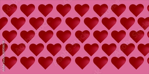 a lot of hearts for Valentine's Day on the pink background. Hearts background. Pink and red colors. Love. Happy. Holiday. Lovely day. Couple's day.  Marry me
