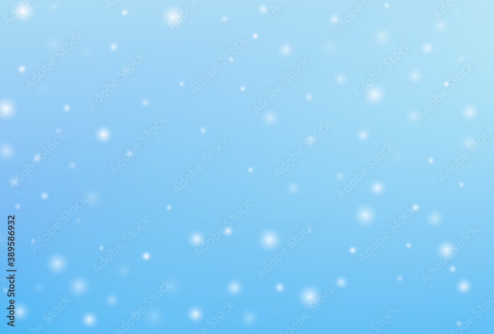 Winter christmas snowflake background vector