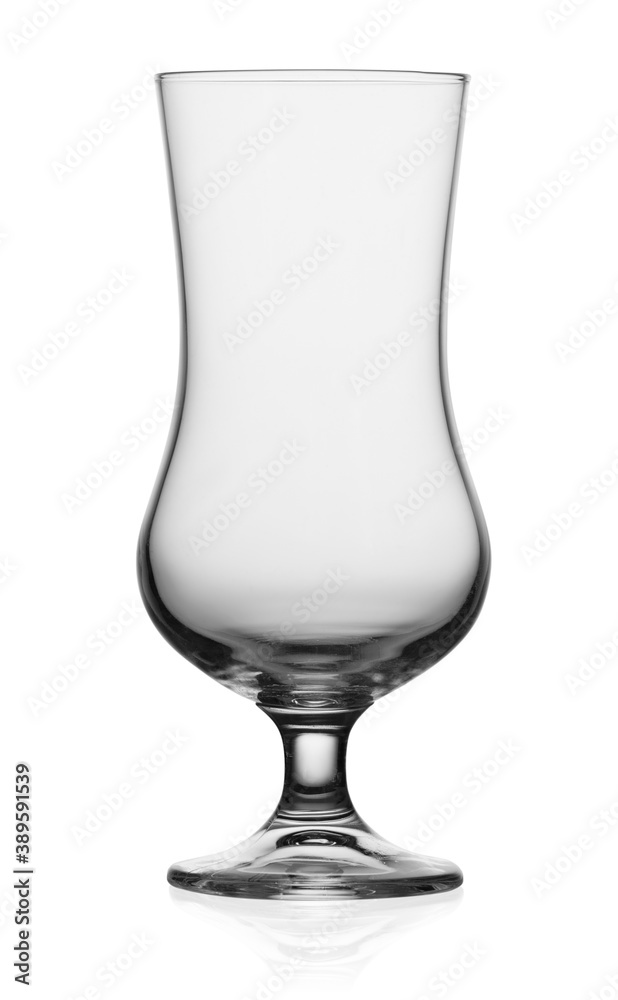 Empty glass for wine or beer isolated on white background Empty glass for wine or beer isolated on white background
