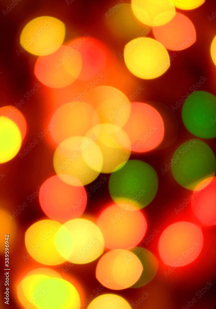 Christmass abstract bokeh background in colorful tones Christmass abstract bokeh background in colorful tones