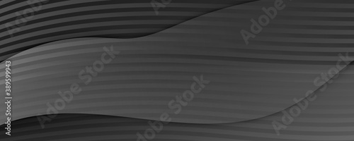 Gray Digital Background. Fluid Abstract Layout. 