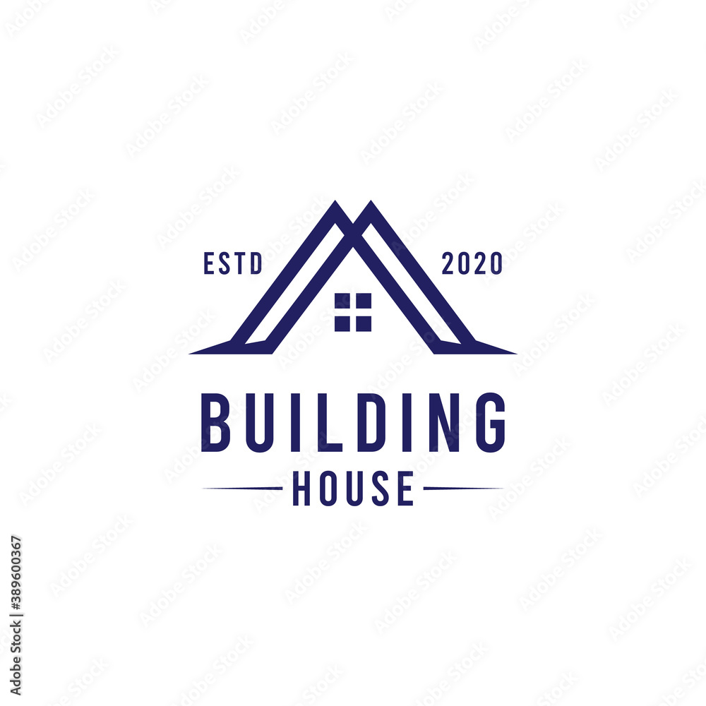business House Building town Logo design Vector business House Building town Logo design Vector