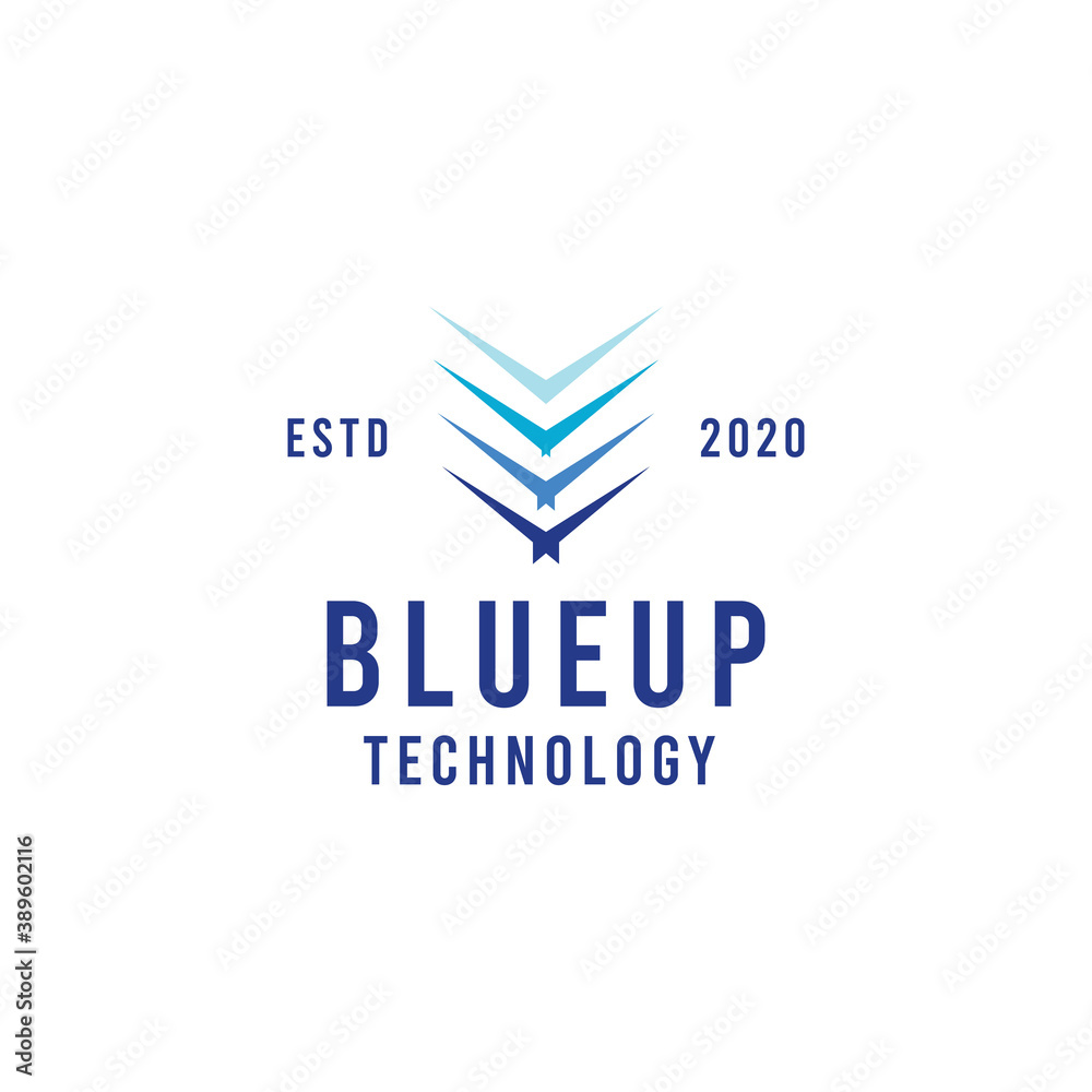 Fototapeta premium Technology Logo design Vector