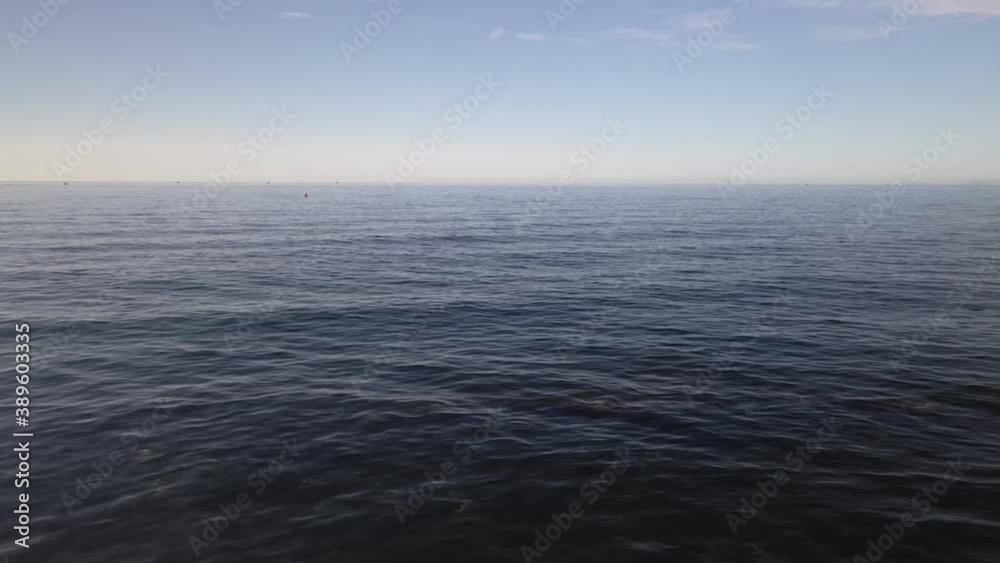 Fixed view of calm rippled sea Fixed view of calm rippled sea