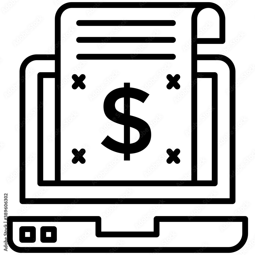 Online payment, colour line design of subscription model
Online payment, colour line design of subscription model