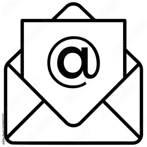 
Marketing correspondence colored icon. Email marketing 
