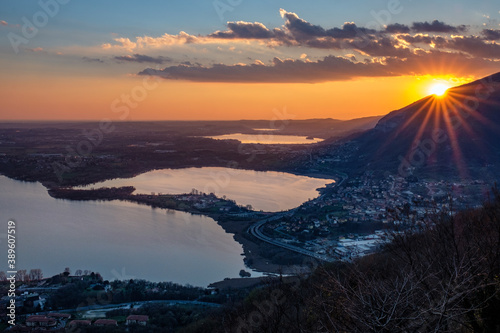 Vista dal monte Barro photo