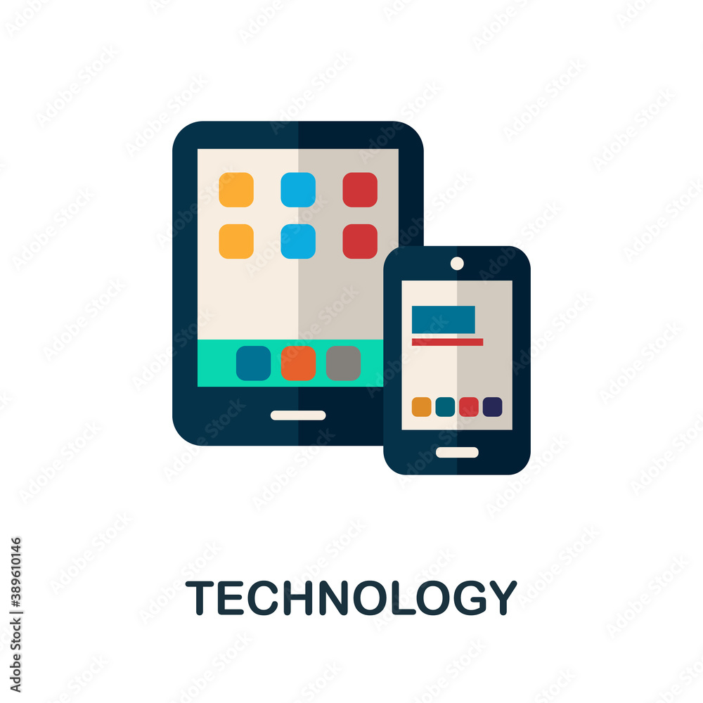 Technology icon. Simple element from creativity collection. Creative Technology icon for web design, templates, infographics and more Technology icon. Simple element from creativity collection. Creative Technology icon for web design, templates, infographics and more
