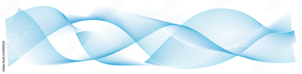 abstract vector blue curve wave lines on white background
abstract vector blue curve wave lines on white background