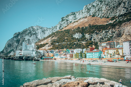 Gibraltar shot with a drone 