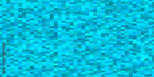 Light BLUE vector pattern in square style.