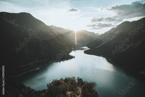 Plansee in Österreich Tirol