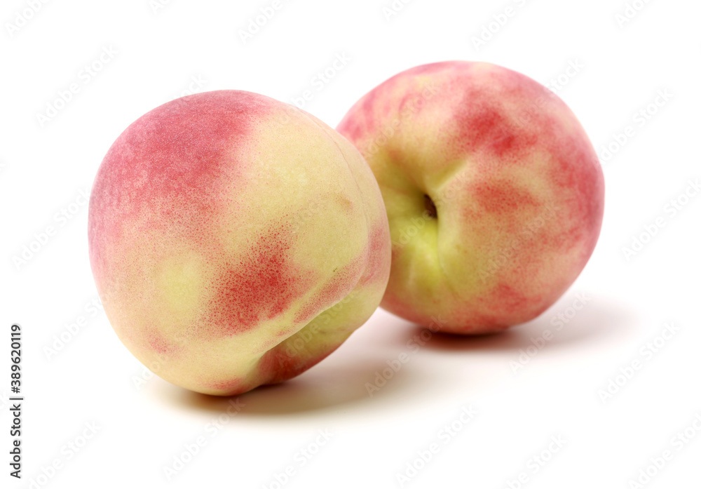 peaches isolated on white background peaches isolated on white background