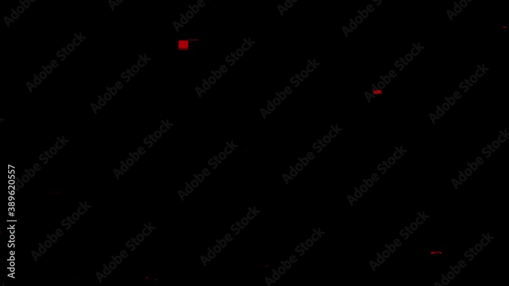 Beautiful flashing red glitch abstract background. Flashing red