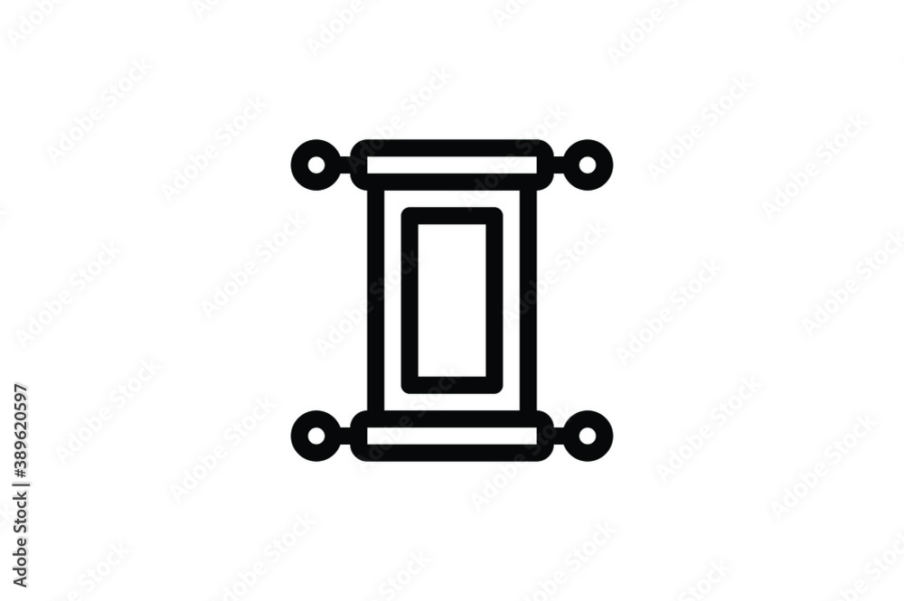 Photograph Outline Icon - Background Photograph Outline Icon - Background