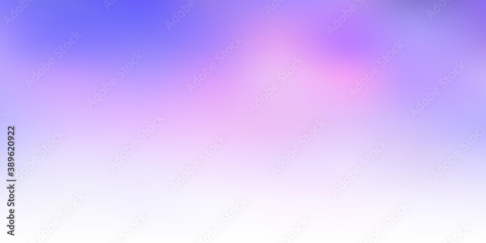 Light pink, blue vector blur drawing.