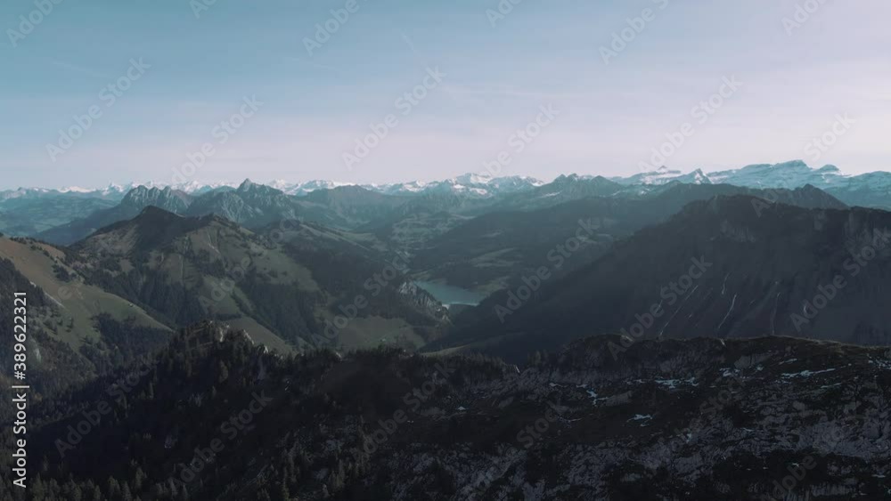 Drone shots from les Roches de Naye, Switzerland. Drone shots from les Roches de Naye, Switzerland.