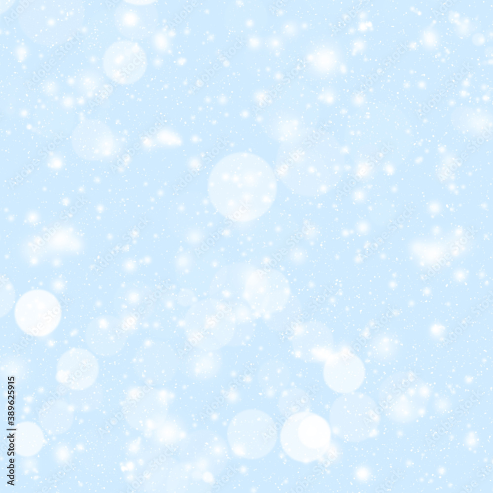 Snowfall on light bokeh gradient red background. Snowfall on light bokeh gradient red background.