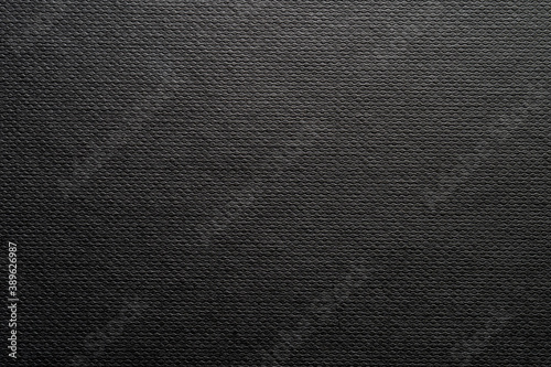 Close up black lether texture background. For graphic and art design. © marchsirawit