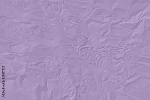 crumpled purple paper background close up