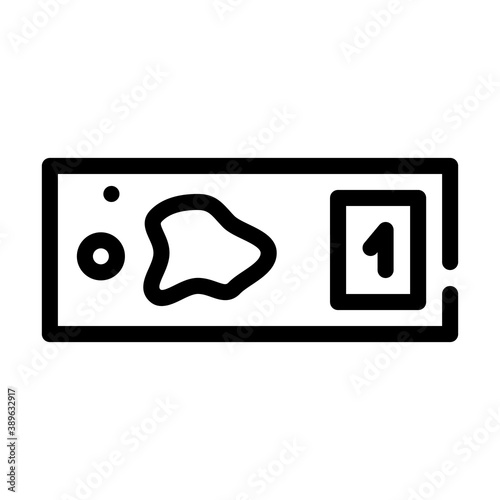 blood test line icon vector illustration sign