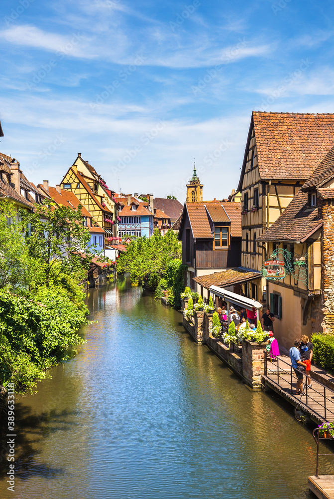 Little Venice is a quarter in the city of Colmar in France